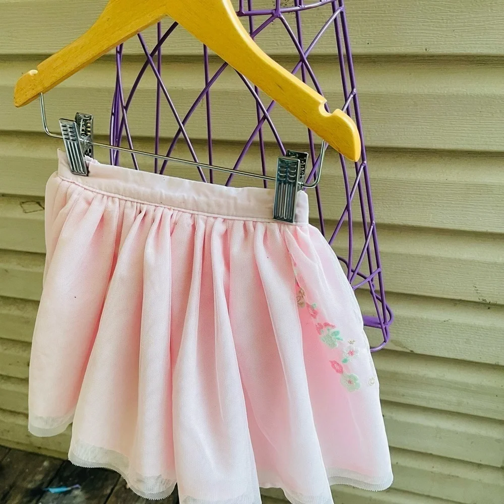 Carter’s embroidered tulle tutu skirt